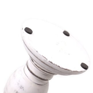 Classic Candle Stand — Whitewash (Small)